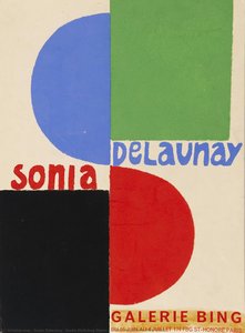 Poster For Galerie Bing, Paris — Sonia Delaunay (sarah Ilinitchna Stern)