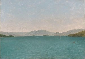 Lake George, Free Study — John Frederick Kensett