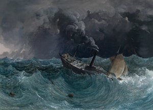Marianne In The Storm On The Black Sea — Thomas Ender