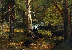 Skirmish In The Wilderness — Winslow Homer