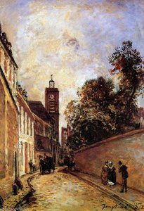 Rue De Labbe De L Epee Sun — Johan Barthold Jongkind