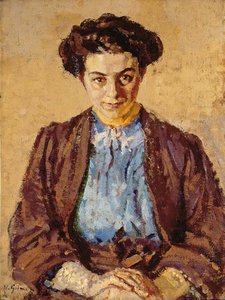 Portrait Of Elene Zompolides — Walter Crane