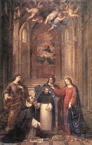 St Dominic — Antonio De Pereda