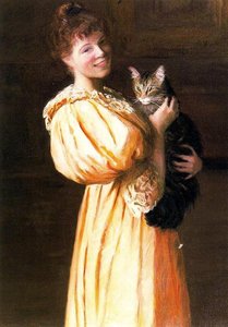 Edith With Lierre (edith Perry) — Lilla Cabot Perry