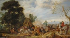 Battle Scene — Pieter De Neyn