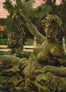 Nymph And Cupid — James Carroll Beckwith
