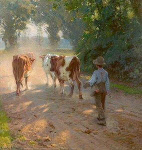 Full Summer, Ludham, Norfolk — Sir John Alfred Arnesby Brown