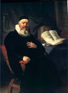 Der Prediger Johannes Elison — Rembrandt Van Rijn