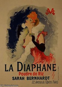Reproduction Of A Poster Advertising 'la Diaphane' — Jules Chéret