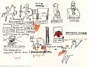 False — Jean Michel Basquiat