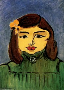 Portrait De Nono Huile Sur Toile - (54.9x45) — Henri Matisse