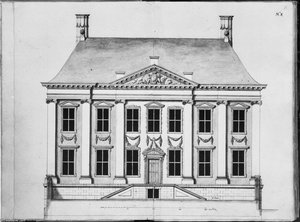 Mauritshuis Naar Ets Van P.post In Koninklijke Bibliotheek 's-gravenhage — Jacob Van Campen