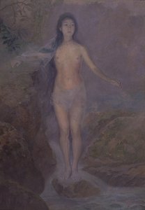 Mist (nude) — Nakazawa Hiromitsu (1874-1964)