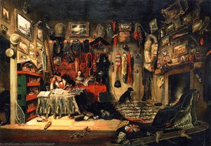 An Officer's Room In Montreal — Cornelius David Krieghoff