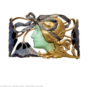 ‘female Figure’ Neck Collar — René Jules Lalique