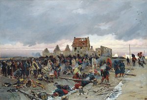 Bivouac At Le Bourget After The Battle — Alphonse De Neuville