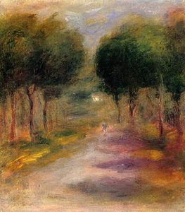 Landscape Con Alberi — Pierre-auguste Renoir