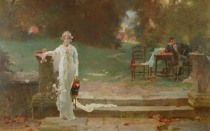 A Passing Cloud — Marcus C Stone