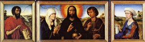 Braque Family Triptych — Rogier Van Der Weyden