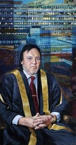 Richard Gregory, Chairman Of The Board Of Governors Of Sheffield Hallam University (triptych, Left Wing) — Tom Wood