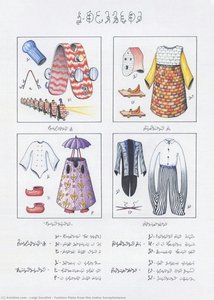 Fashion Plate From The Codex Seraphinianus — Luigi Serafini