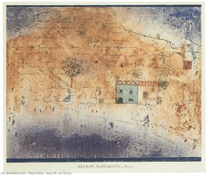 Bay M. Auf Sizilien — Paul Klee