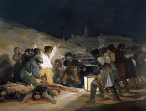 1808년 5월 3일 (마드리드 방어자들의 처형) — 고야