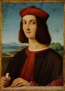 Portrait Of The Young Cardinal Ippolito I D — Raphael Coxcie