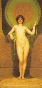 Campaspe — R.b.a John William Godward