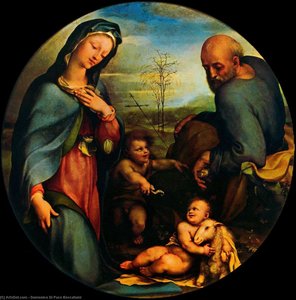 Holy Family With St. John — Domenico Di Pace Beccafumi
