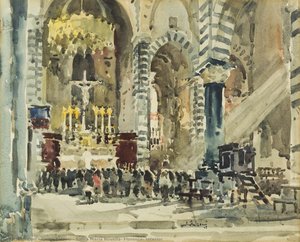 Santa Maria Novella, Florence, Interior — Giulio Falzoni