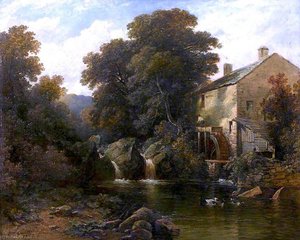 Mill On The Aray, Argyllshire — Edmund Thurnton Crawford