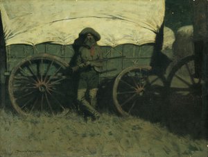 La Sentinella — Frederic Remington