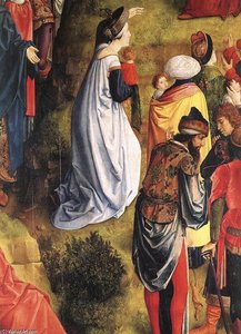 Calvary Triptych (detail) (20) — Hugo Van Der Goes