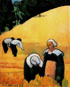 The Harvest — Émile Bernard