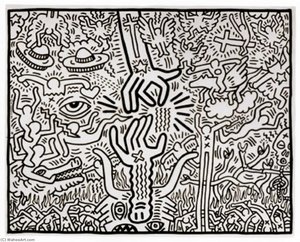 The Marriage Of Heaven And Hell — Keith Haring