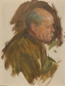 General Tasker H. Bliss (1853–1930), Us Military Representative (preparatory Study For 'the Supreme War Council In Session At Versailles On 3rd July 1918') — Herbert Arnould Olivier