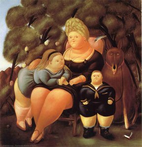La Famille — Fernando Botero