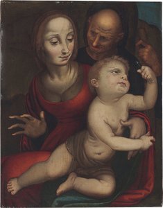 Holy Family — Fernando Yáñez De La Almedina