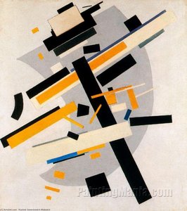 Yellow And Black — Kazimir Malevich
