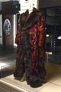 Patterned Velvet Brocade Costume — Joseph Spinel