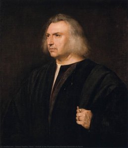 Ritratto Del Medico Gian Giacomo Bartolotti Da Parma — Tiziano Vecellio