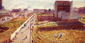 Works At Porta Romana — Umberto Boccioni