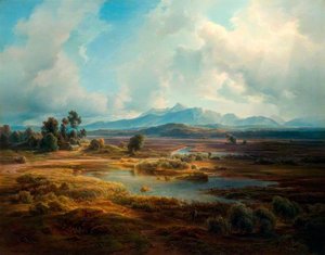 Alpine Landscape — Christian Ernst Bernhard Morgenstern