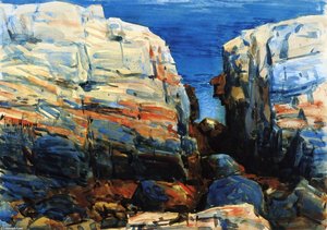 The Gorge, Appledore — Frederick Childe Hassam