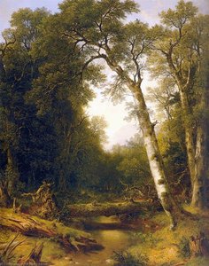 A Stream In The Wood — Ашер Браун Дюранд