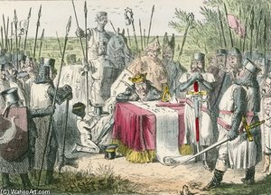 King John Signing Magna Charta — John Leech