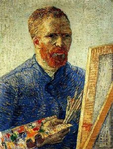 Autoportrait Devant La Palette — Vincent Willem Van Gogh