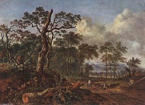 Road Beside The Forest — Jan Jansz Wijnants