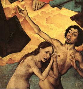 The Last Judgment (detail) (38) — Rogier Van Der Weyden